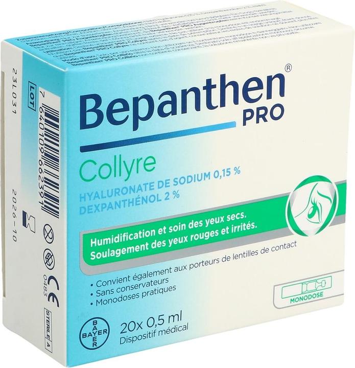 Produktbild Bepanthen PRO Augentropfen (10 ml, 20 x 0,5 ml)