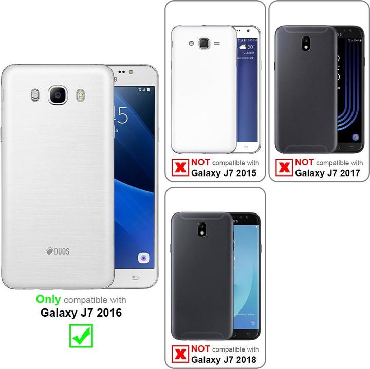Actual product image Cadorabo Chain case for Samsung Galaxy J7 2016 necklace cover adjustable