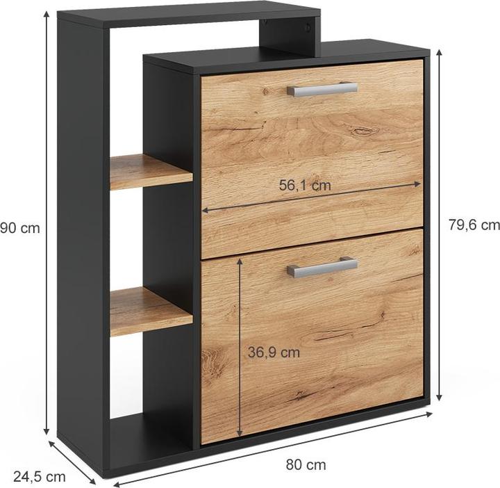 Image du produit Vicco Orlando (80 x 24 x 90 cm)