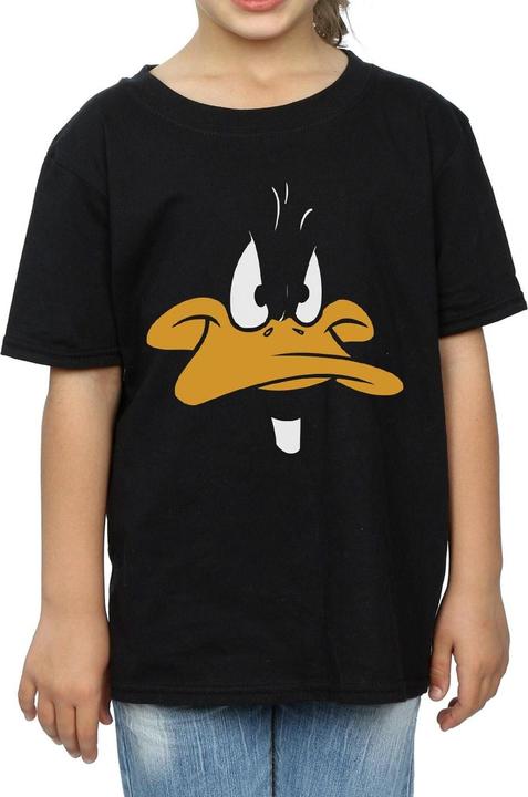 Immagine prodotto Looney Tunes Girls Daffy Duck Face Maglietta in cotone (116)