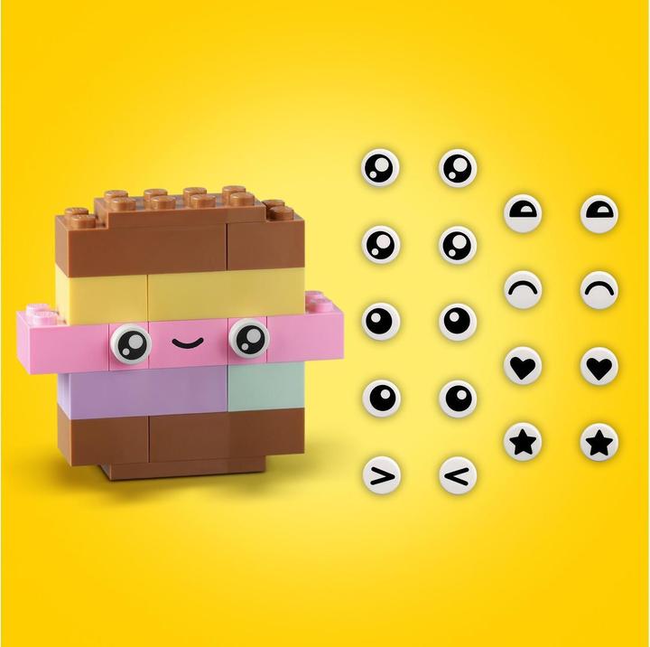 Actual product image LEGO 11028 Pastel Creative Construction Set (11028, LEGO Classic)
