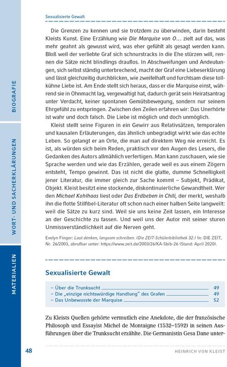 Image du produit Die Marquise von O (Allemand, Henry von Kleist, 2020)