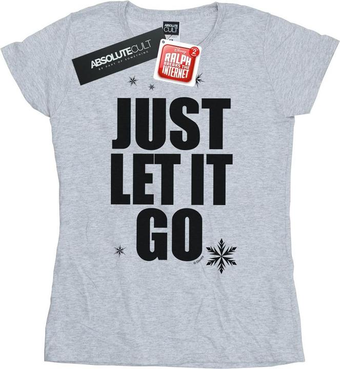 Actual product image Disney Womens/Ladies Wreck It Ralph Elsa's Shirt Cotton T-Shirt (XXL)