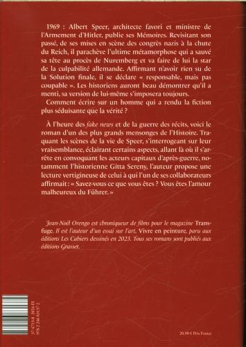 Nutritional values and ingredients Vous êtes l'amour malheureux du Fürher (French, Jean-Noël Orengo, 2024)