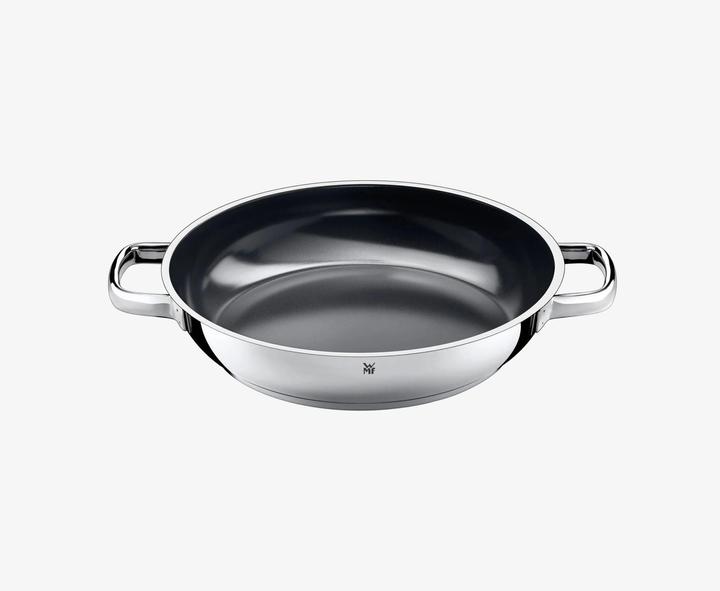 Produktbild WMF Edelstahlpfanne Servierpfanne 24cm Pfanne Induktion Durado beschichtet (24 cm, Bratpfanne, Edelstahl)