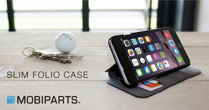 Produktbild Mobiparts Slim Folio Case Samsung Galaxy S5 Mini Black (Samsung Galaxy S5 Mini)