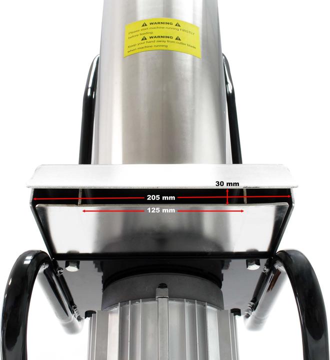 Produktbild Wiltec Obsthäcksler 1100W 1,5PS 2800U/min 1000kg/h Edelstahl Obstmühle Kernobst (EU-Stecker)