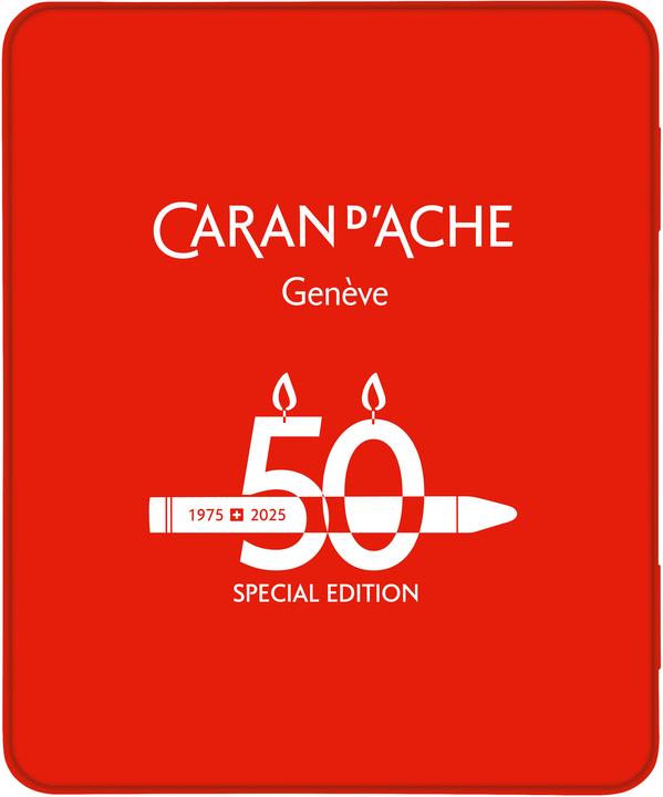 Immagine prodotto Caran d'Ache Neocolor II watersoluble Wax Special Edition in scatola di metallo (Multicolore, 10 x)