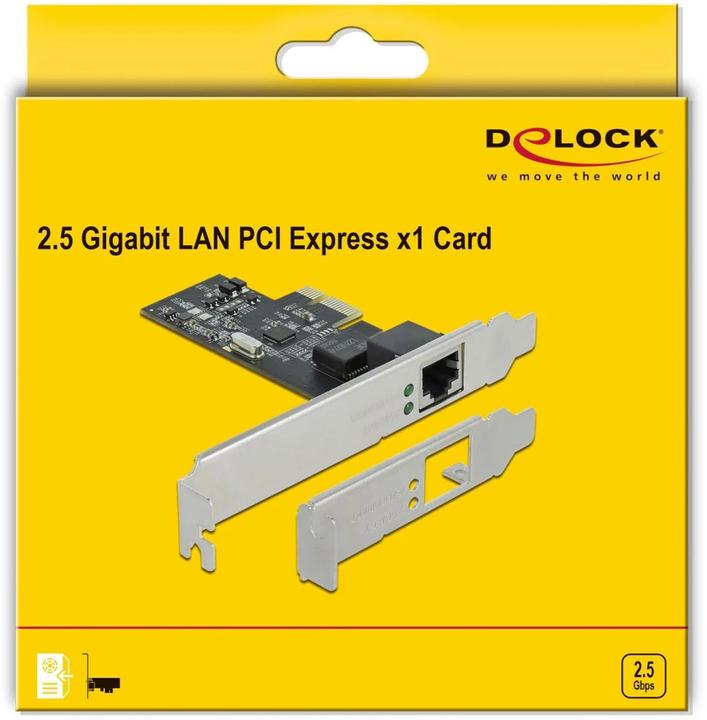 Actual product image Delock Network card (PCI Express 2.1)