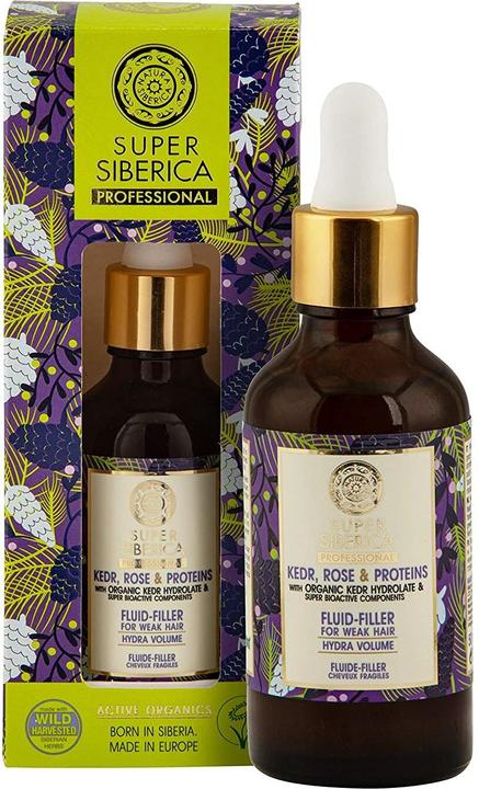 Produktbild Natura Siberica Pino Rosa y Proteinas Fluido Capilar Cabello Debil 400ml (Körperlotion, 50 ml)