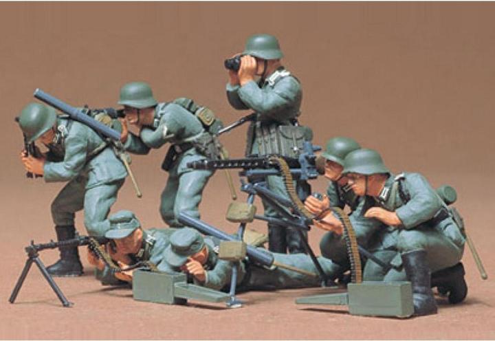 Produktbild Tamiya 1:35 Fig.-Set Dt. MG Truppen (7)