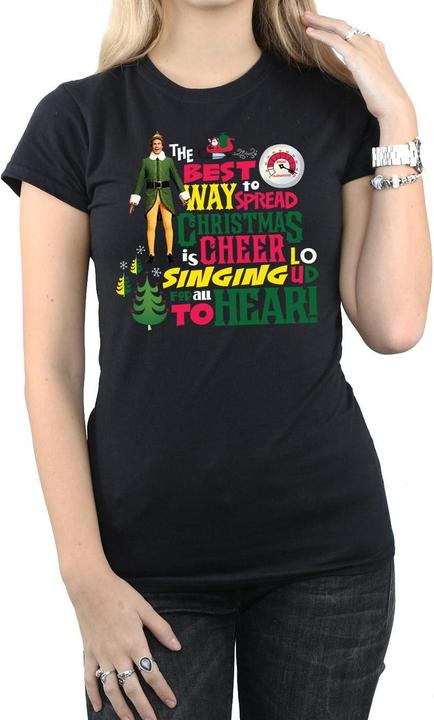 Image du produit Elf - T-shirt CHRISTMAS CHEER - Femme (XL)