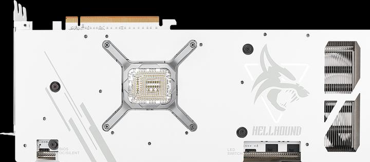 Actual product image Powercolor Hellhound Spectral White AMD Radeon RX 7900 XTX (24 GB)