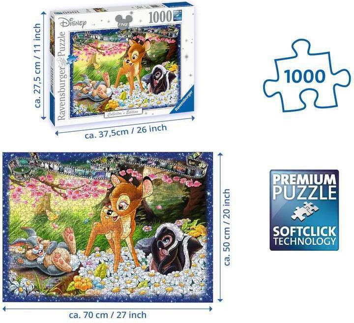 Produktbild Ravensburger Disney Bambi (1000 Teile)