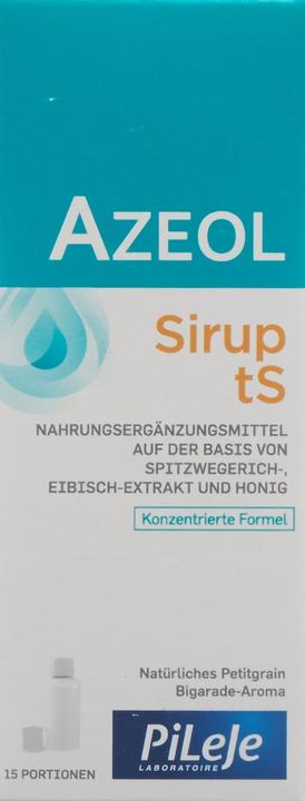 Actual product image PiLeJe toux sèche Sirup natürliches Petitgrain Bigarade Aroma (1 Piece)