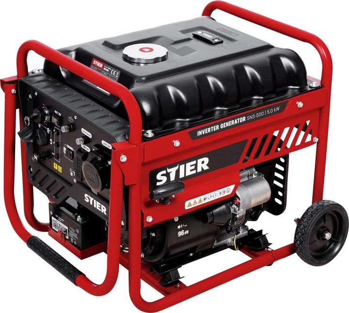 Produktbild Stier Inverter Stromerzeuger SNS-500 5,0 kW 75 dB(A) (18 l)