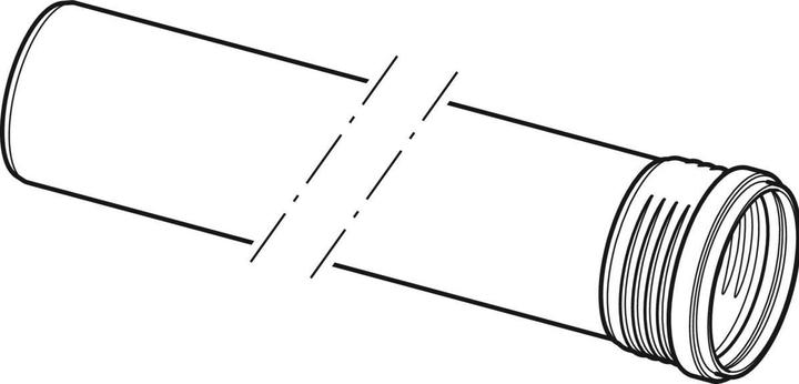 Produktbild Geberit Vertriebs GmbH Silent-PP Rohr mit 1 Muffe DN70 Länge 250mm