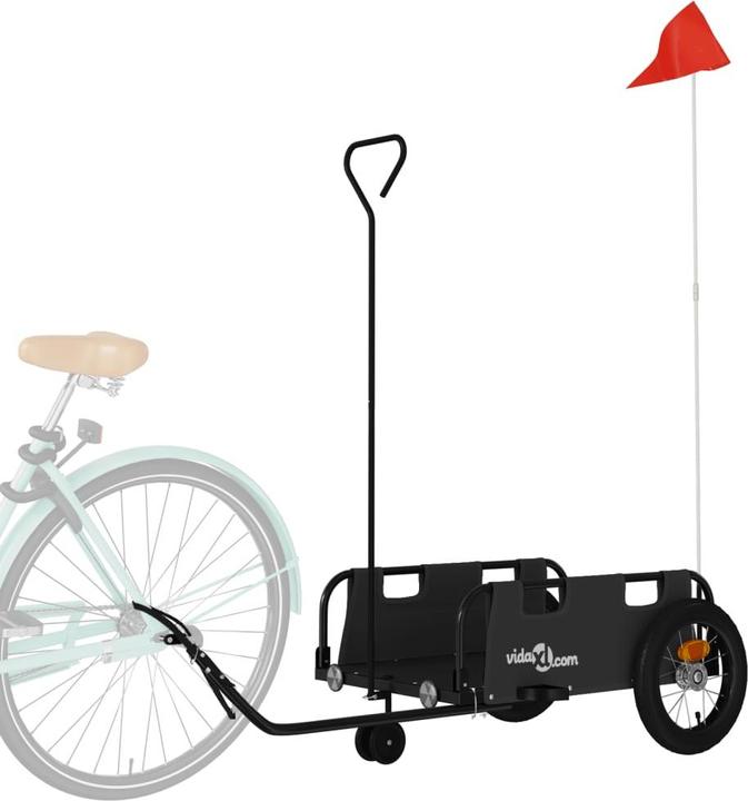 Produktbild VidaXL Fahrradanhänger Oxford-Gewebe und Eisen