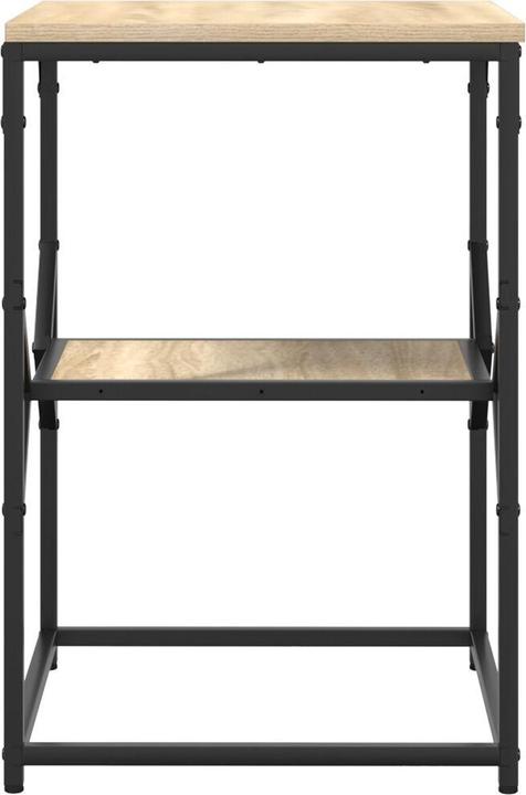 Produktbild VidaXL Beistelltisch Sonoma Eiche 41x40x60 cm aus Holzwerkstoff (41 x 40 x 60 cm)