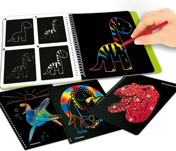 Produktbild Depesche Dino World- Magic Scratch Malbuch