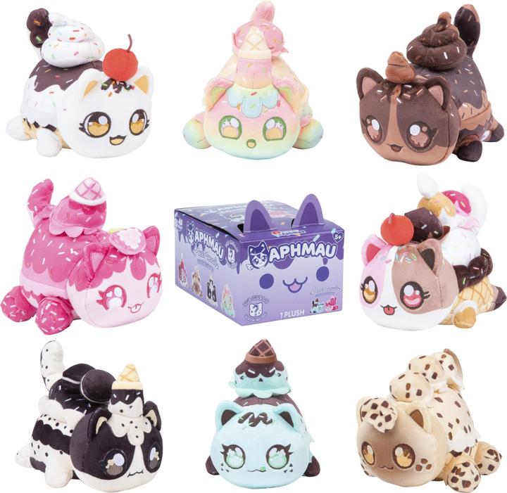 Immagine prodotto Aphmau 6" Mystery Meemeow Plush - Ice Cream (15.24 cm)