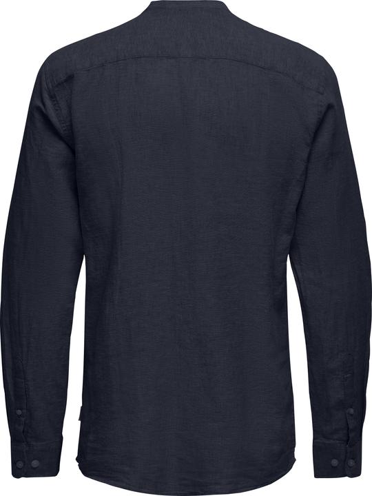 Produktbild Only & Sons Slim Fit Mandarin Kragen Hemd Hemd (XXL)