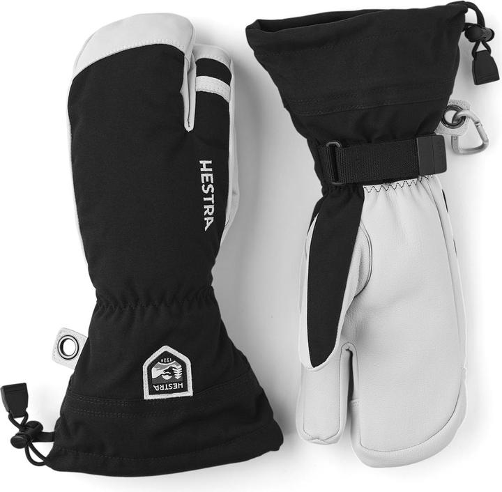 Actual product image Hestra Army Leather Heli Ski 3 Finger (L)