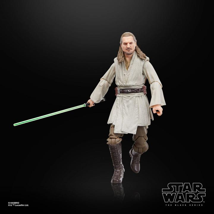 Produktbild Hasbro Star Wars Episode I Black Series Actionfiguren 3er-Pack Qui-Gon Jinn, Darth Maul, Obi-Wan Kenobi 15