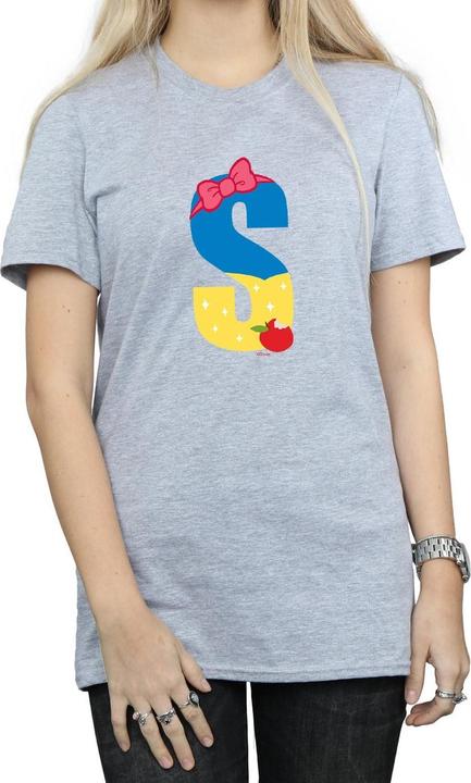 Immagine prodotto Disney Alphabet S Is For Snow White Maglietta Ampia Donna (M)