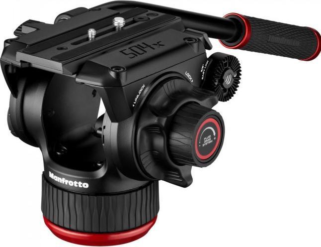 Actual product image Manfrotto 504X Video tripod with fluid panhead (Metal)