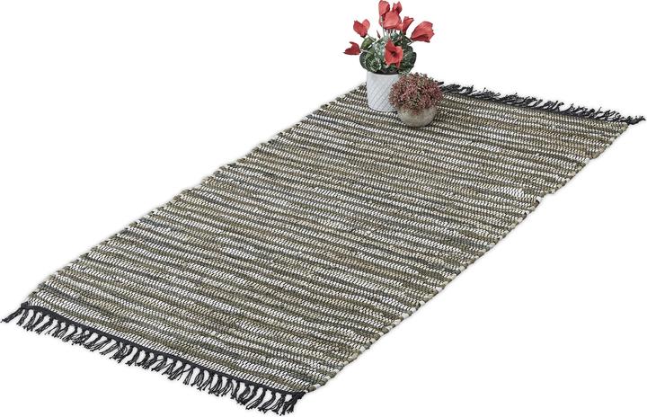 Produktbild Relaxdays Flickenteppich (140 x 70 x 1 cm)