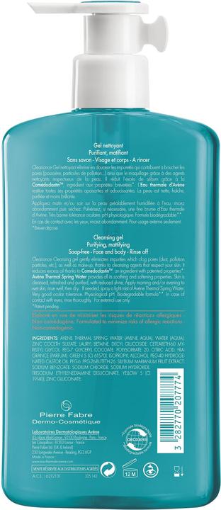 Immagine prodotto Avène Gel detergente Cleanance (Gel, 400 ml)