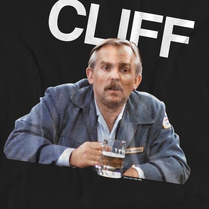 Actual product image Cheers Unisex Adult Cliff Clavin T-Shirt (S)