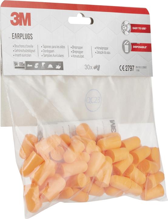 Actual product image 3M Hearing protection plugs 1100C30 (60 x)