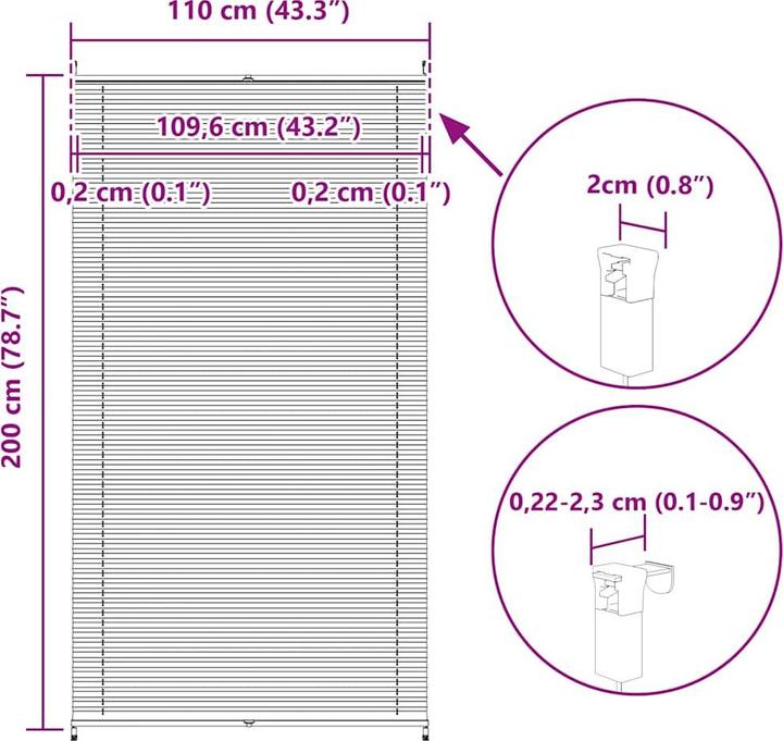 Immagine prodotto VidaXL Dionis (110 x 200 cm)