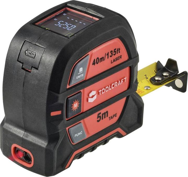 Actual product image Toolcraft Laser rangefinder (40 m)