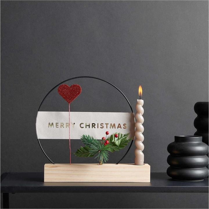 Actual product image Rico Design Wooden Articles Wooden Stand 26 cm (4 x 5 x 26 cm)