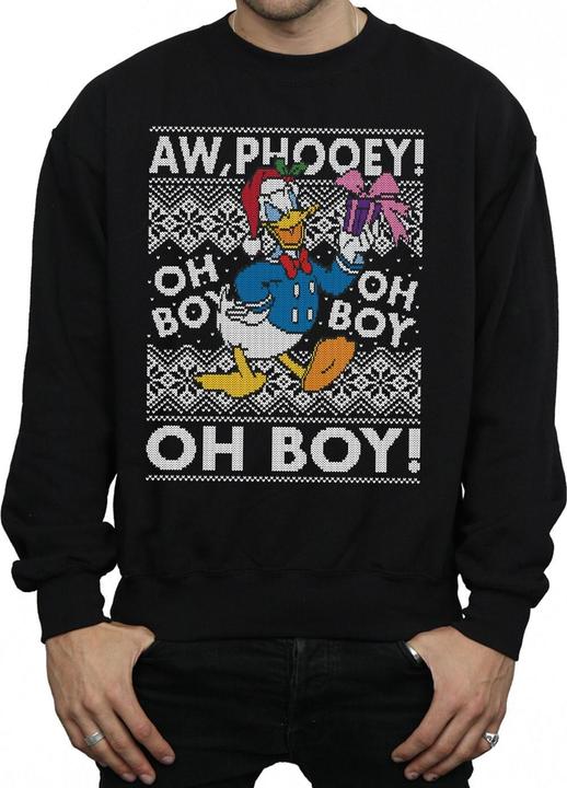 Produktbild Disney Donald Duck Christmas Fair Isle Sweatshirt (L)