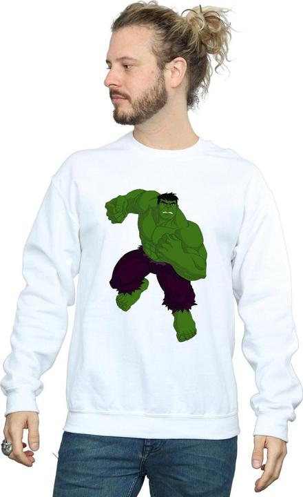 Actual product image Mens Hulk Pose Sweatshirt (XXL)