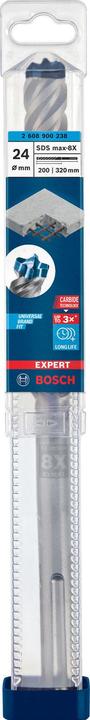 Produktbild Bosch Professional Zubehör EXPERT SDS max-8X Hammerbohrer, 24 x 200 x 320 mm (24,00 mm)