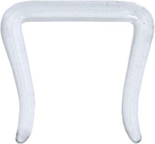 Immagine prodotto Star Piercing Septum Ring U abgewinkelt transparent aus Glas (Vetro, senza ottone)