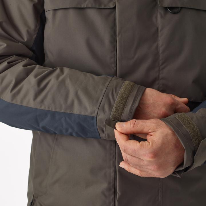Actual product image Caperlan Fishing jacket FJ 500 warm men khaki (L)
