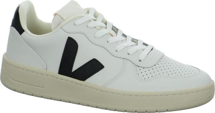 Produktbild Veja V-10 LEATHER EX-WHITE BLACK (41)