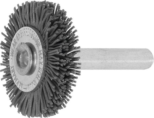 Produktbild Lessmann Rundbürste Ø 30 mm Schaft 6 mm SiC Schleifborsten Körnung 320 6 mm 18000 min-¹ (320)