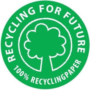 Image du produit Soennecken Fiche oeco Recycling DIN A6 ligné blanc 100 pcs/paquet (A6, 190 g/m², 100 x)
