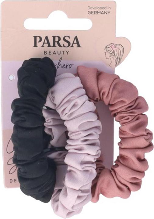 Image du produit Parsa Beauty Scrunchies en satin (Blasons)