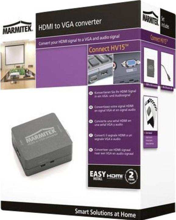 Productafbeelding Marmitek HV15 aansluiten (Digitaal -> Analoog)