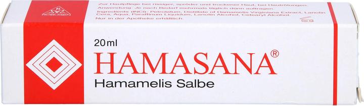 Immagine prodotto Robugen Hamasana Unguento all'amamelide, 20 g Unguento (Crema corpo)