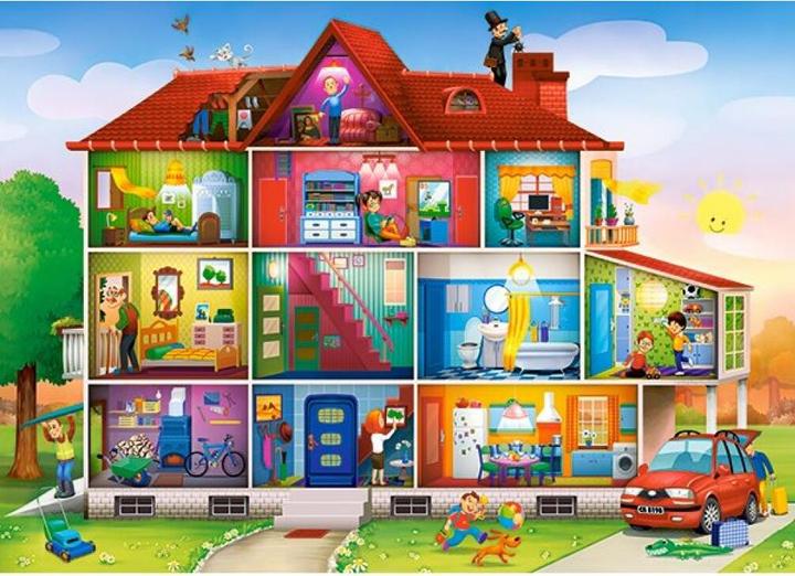 Produktbild Castorland House Life Puzzle 120 Teile (120 Teile)