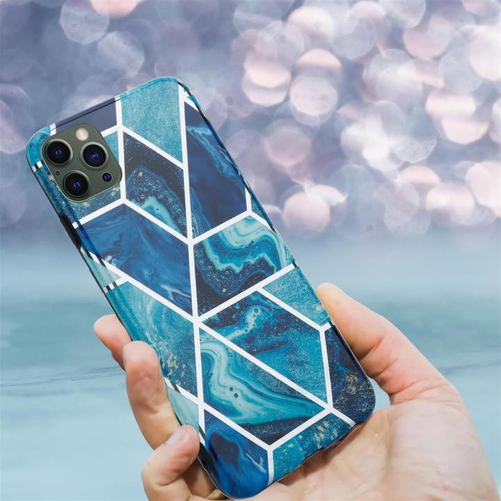 Produktbild Cadorabo IMD TPU Bunter Marmor Cover (Apple iPhone 12 Pro Max)